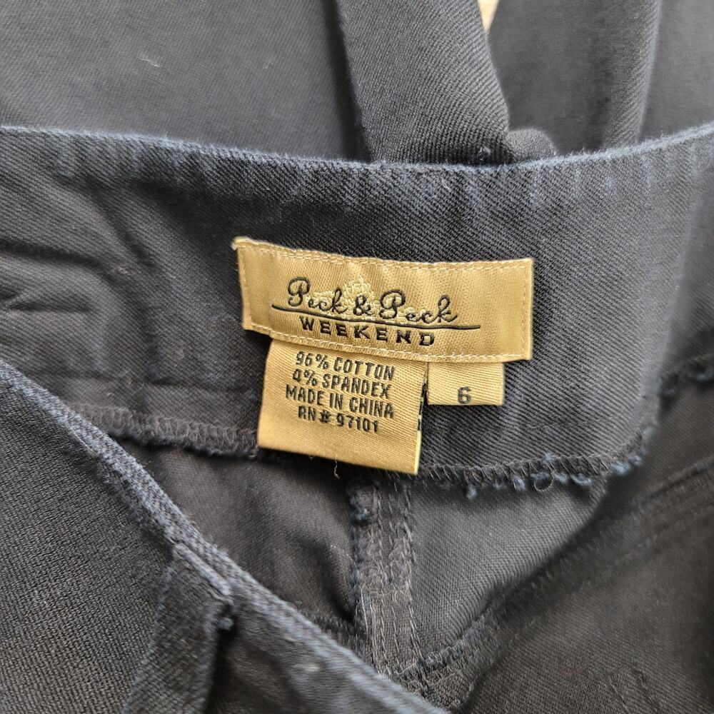 Peck & Peck Weekend Pants Womens Size 6 Career Office Business Casual - Picture 6 of 7